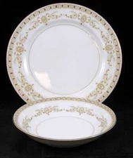 Nikko Empire Lot of Fruit Bowl and Salad Plate 461