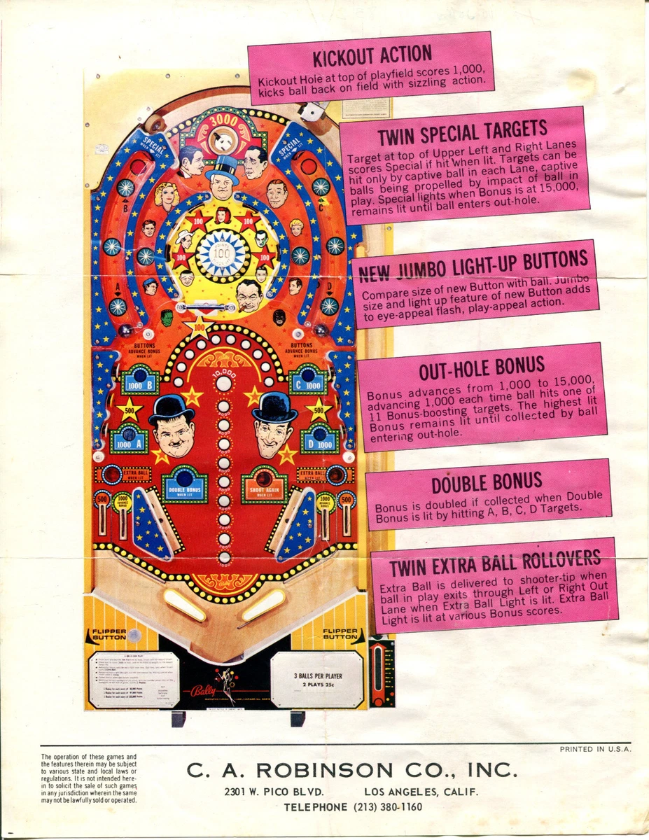Flicker pinball clearance