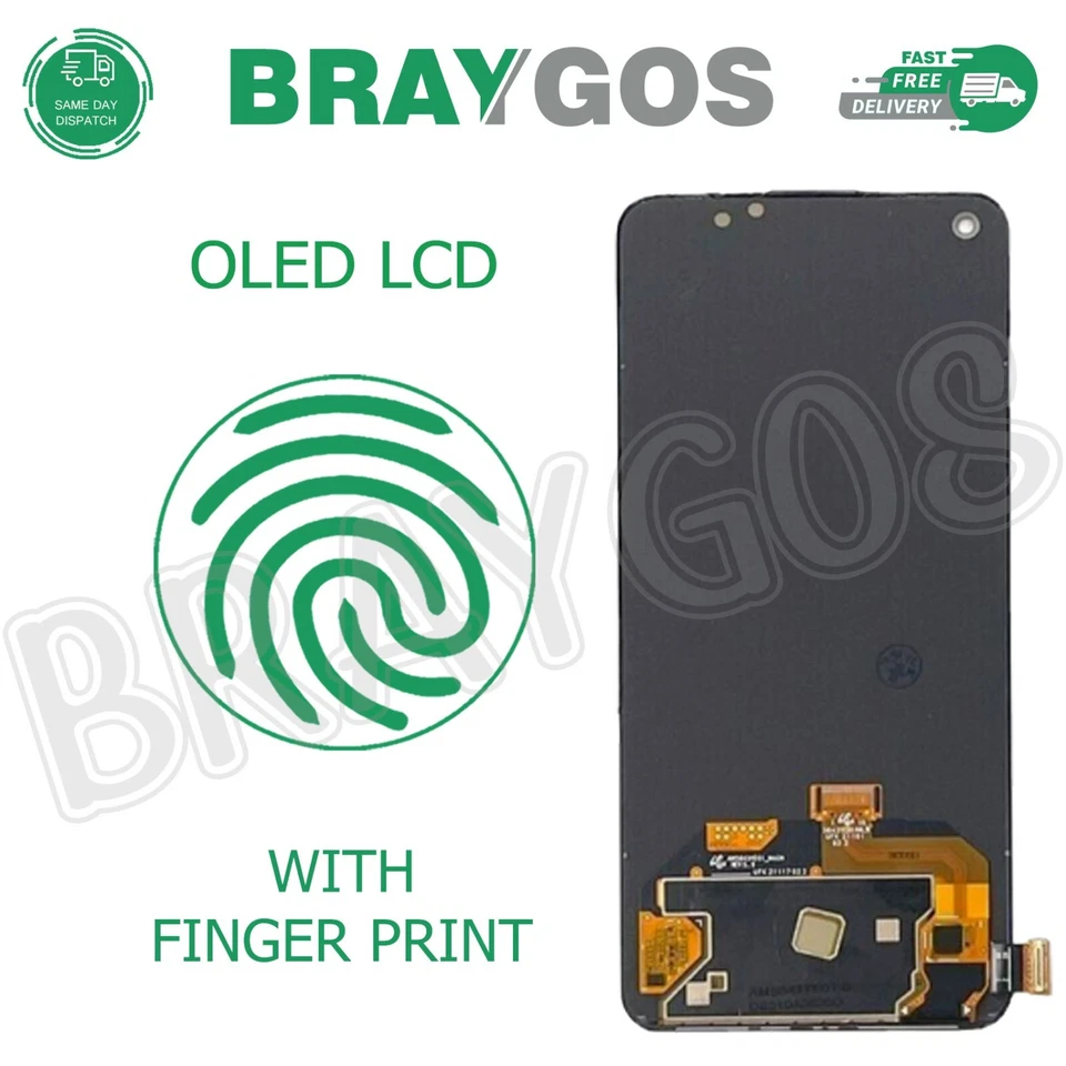 Replacement For ONEPLUS NORD2 5G DN2101 OLED Touch Screen LCD Display Black - Image 4 of 4