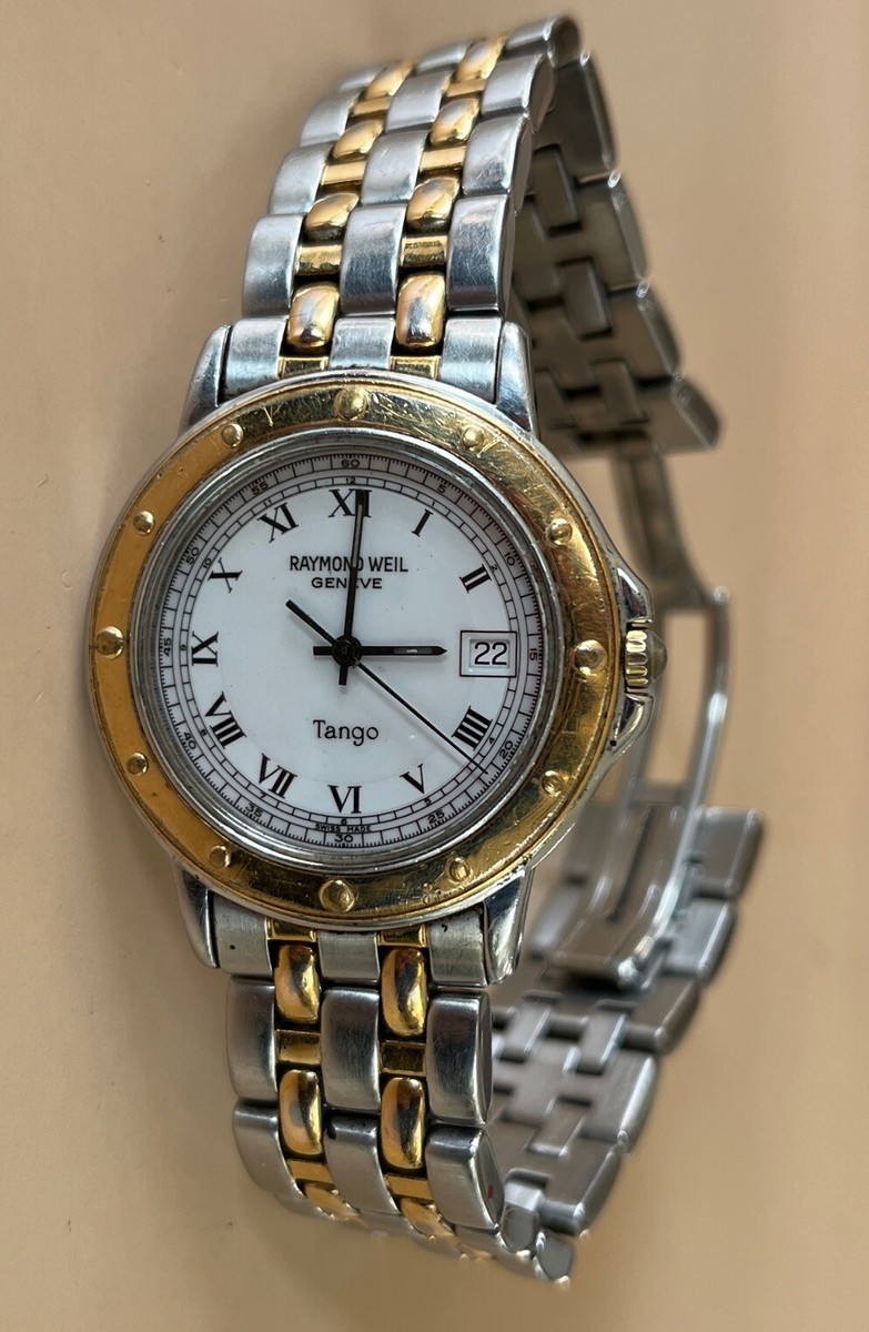 Authentic Raymond Weil Geneve Tango Sapphire Crystal Men's Authentic Raymond Weil Geneve Tango Sapphire Crystal Men's