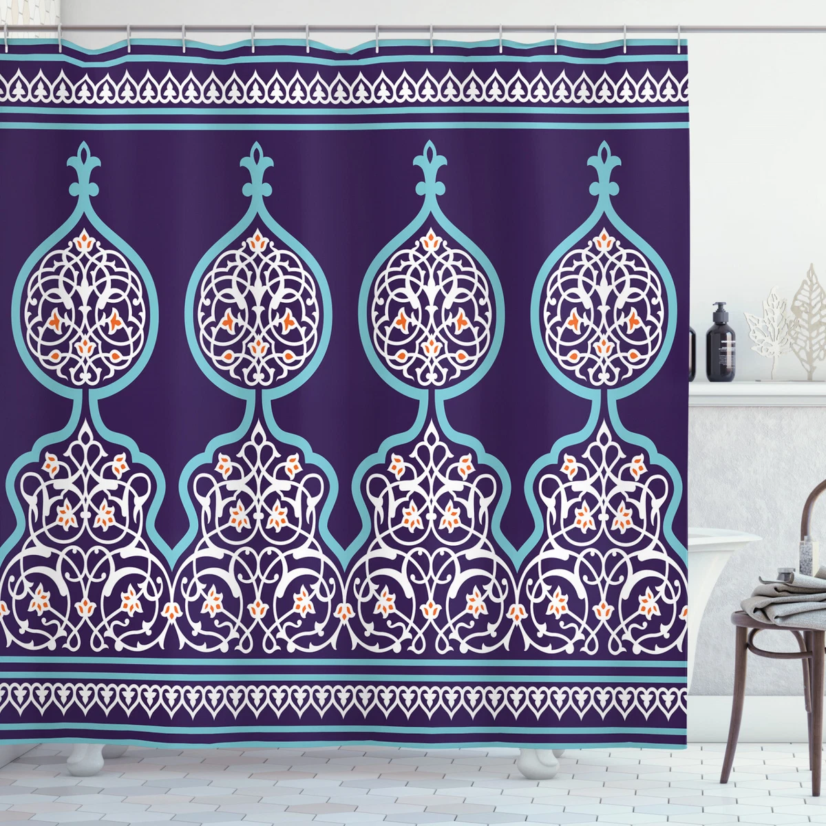 Moroccan Shower Curtain