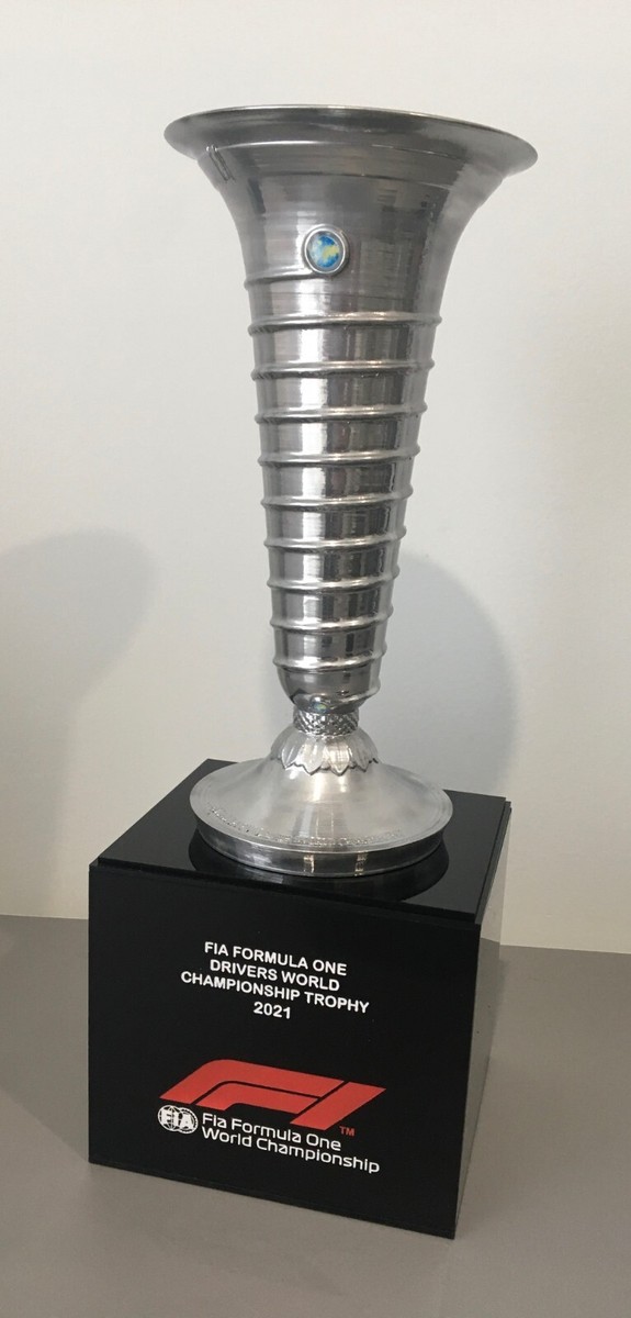 Max Verstappen 2021 World F1 Championship Replica Handmade Trophy