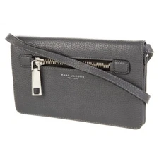 Marc Jacobs Bag | Gray Leather Cross Body Bag Purse Hand bag