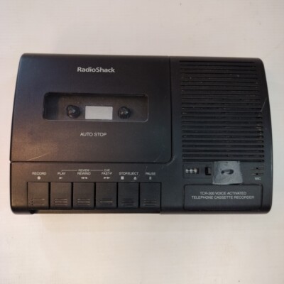 Radio Shack TCR-200 Voice Activated Telephone Cassette Recorder *Tested