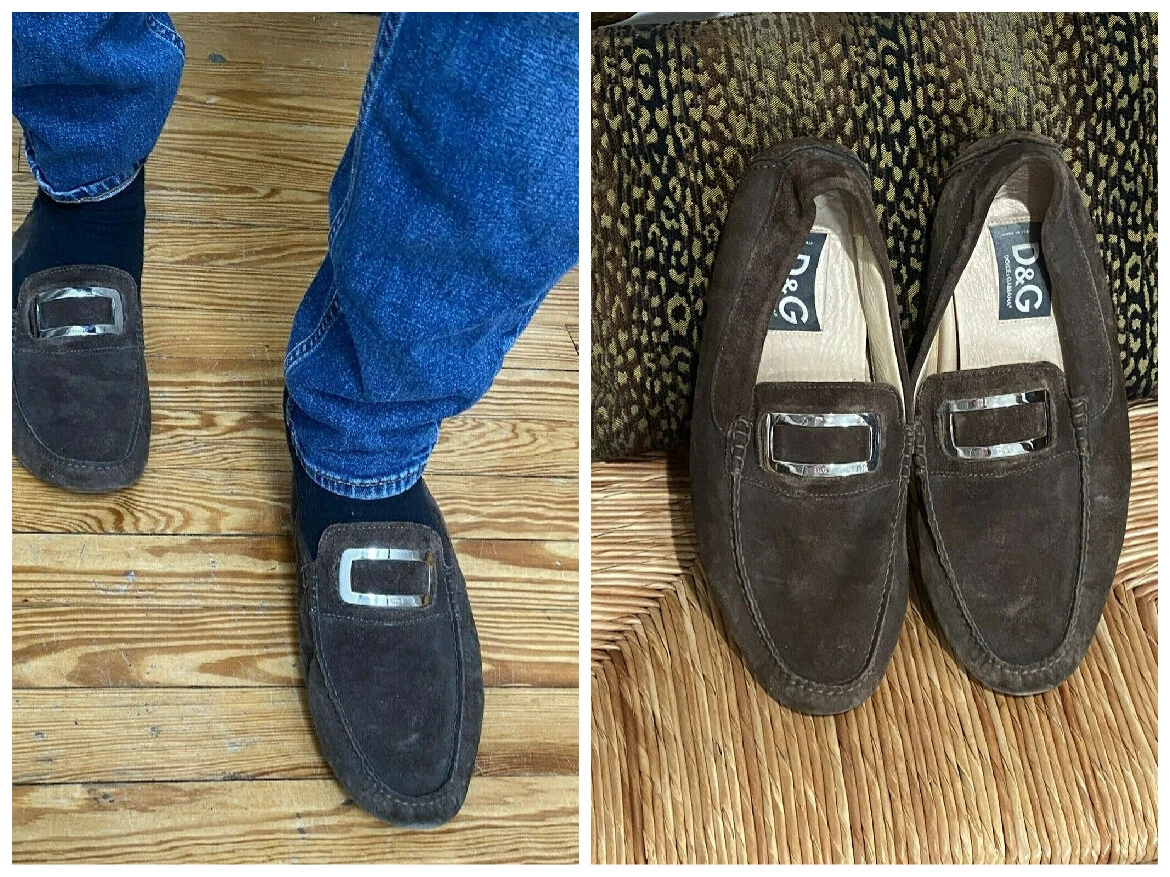 D&g suede shoes Clearance