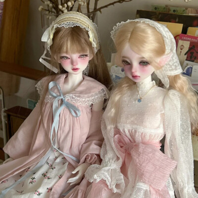 Bare Doll 1/4 BJD Doll SD Resin Joint Eyes Face Makeup Girl Female Handmade Gift