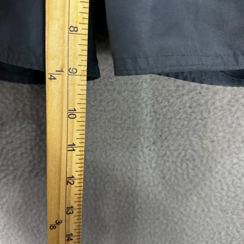 Adidas Board Shorts Para Hombres Mediano Gris Rayas Logo Forrado Bolsillos Playa Bañador Bañador Foto 4 de 4