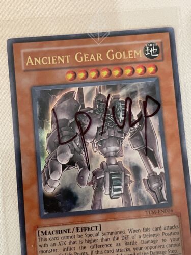 Yugioh, Antico Ingranaggio Golem TLM-EN006, Ultra Rara, LP/VLP - Foto 3 di 3
