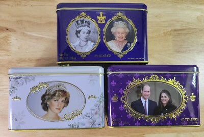 Queen Elizabeth ll Great Britain English Breakfast Tea Diana Duke & Duchess  