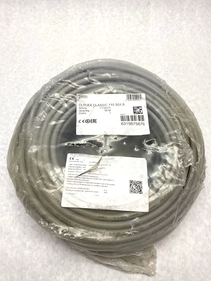 Lapp 1119305 Olflex Classic 110 5G1,5 Cable 50m Atlas Copco 0020.1016R - Image 2 of 4