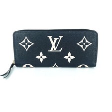 Used LOUIS VUITTON Portefeuille Clemence Monogram Empreinte M82338 Long Wallet