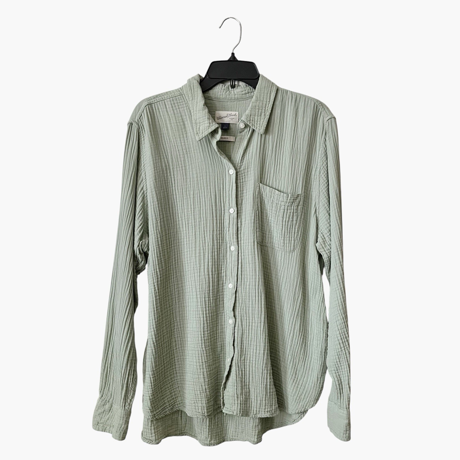 Universal Thread Button Down Shirt Women's Size L… - image 2