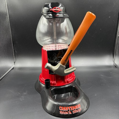 #ad #ad CRAFTSMAN SNACK SHOP Gum Candy Snack Peanut Dispenser Vending Machine Rare $59.99