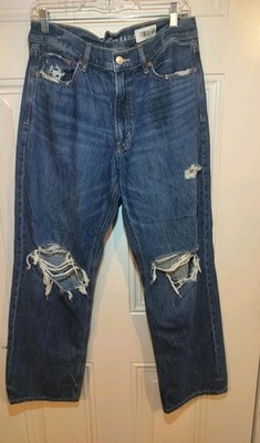 American Eagle Women s Jeans Size 8 Comfort Stretch Waistband Ripped Distressed