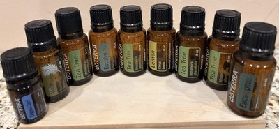 doTERRA Essential Oil Lot Tea Tree Eucalyptus Lemon Malama DigestZen *BOTTLES*