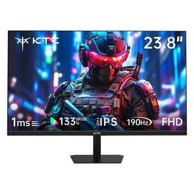 KTC H24F8 Monitor Gaming, 23,8 Pulgadas 1920x1080 16:9,Monitores 190Hz,1ms 135% sRGB
