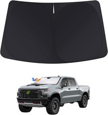 Windshield Sun Shade For Chevrolet Chevy Silverado 1500 Foldable Windshield Sun Shade For Chevrolet Chevy Silverado 1500 Foldable