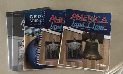 ABEKA America Land I Love 8th Grade Student, Teacher Edition, Geography Test Key