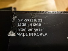 Samsung Galaxy S24 Ultra SM-S928B/DS 512GB Titanium Grey