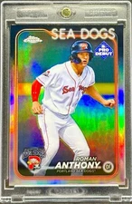 Roman Anthony RARE ROOKIE DEBUT  REFRACTOR CHROME INVESTMENT CARD SSP MINT