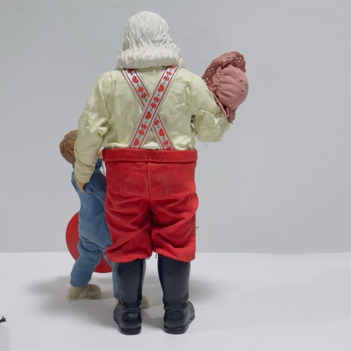 Statuina Babbo Natale in cartapesta e plastica vintage decorazione tavola Natale JC Penney - Foto 12 di 19
