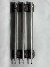 LIONEL 6*65019 027 GAUGE HALF STRAIGHT TRACK SECTION O27 3 rail