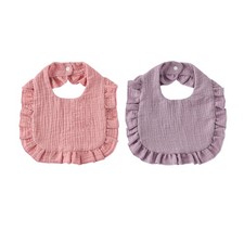 Baby Bibs Muslin Bibs Soft and Comfortable, Skin Friendly Drool Bibs, Burp Bibs