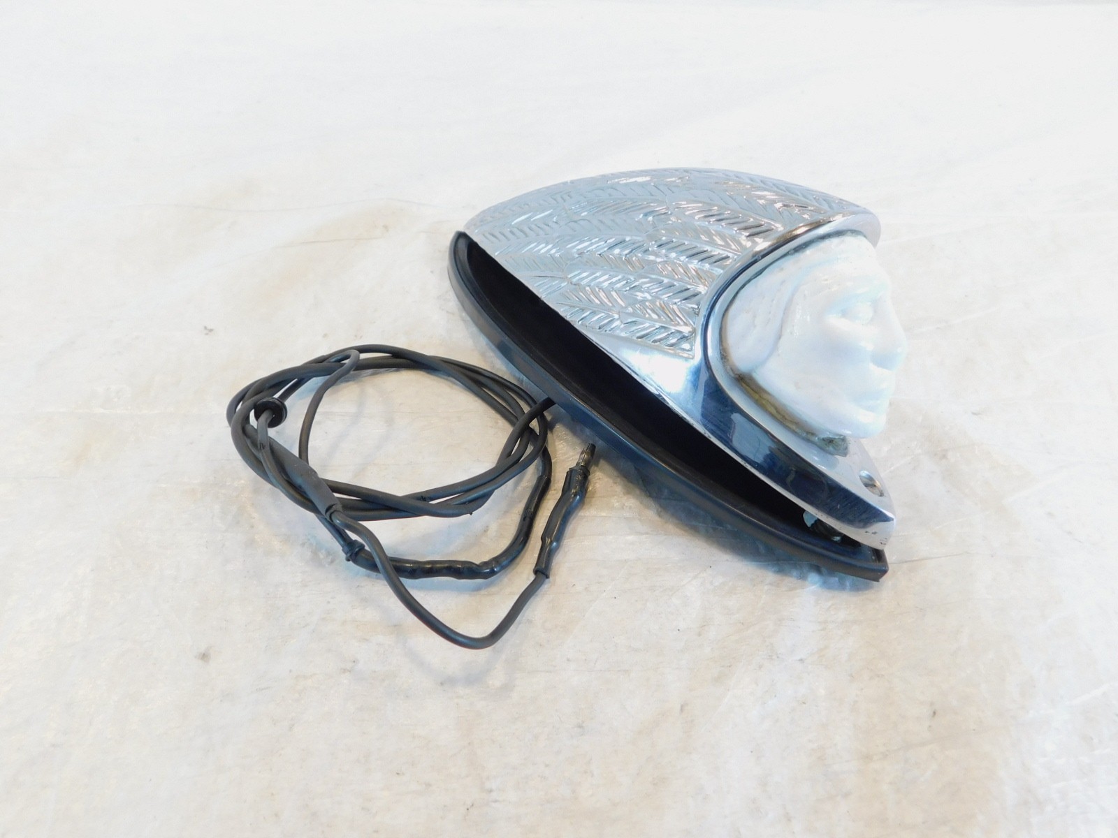 1999-2003 Indian Gilroy Scout Chief & Spirit Front Fender Logo Mascot Emblem