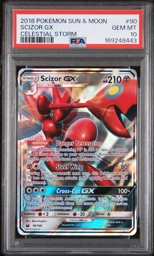 Scizor-GX graded PSA 10 for sale on eBay