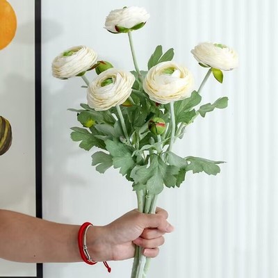 60cm Seide beflockt Pfingstrose Blume für Hochzeit Wohndeko und Studio Fotograf