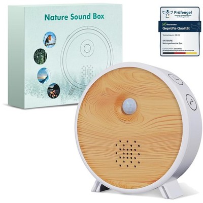 Entspannungs-Soundbox mit 9 Naturgeräuschen - Ideal für Badezimmer oder Flur