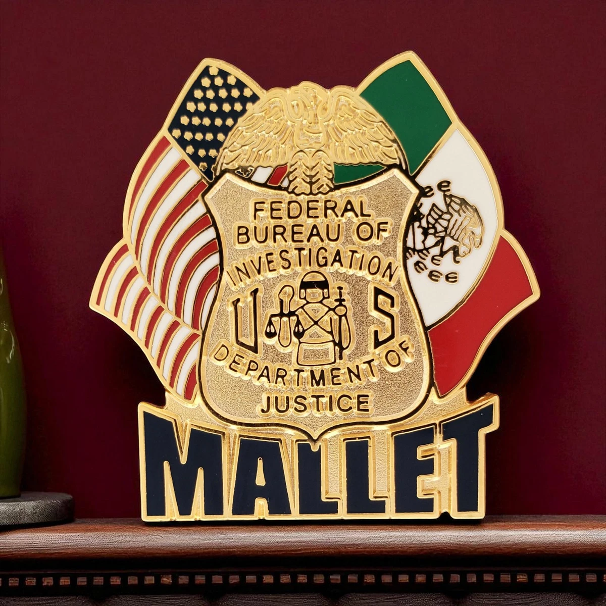 Fbi Badge In Collectible Police Pins & Buttons for sale | eBay