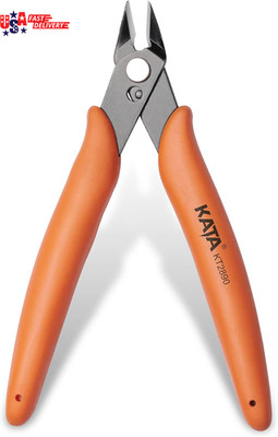 Mini Flush Cutters, 5-Inch Wire Cutters Plier for Jewelry & Model Kits | Compact