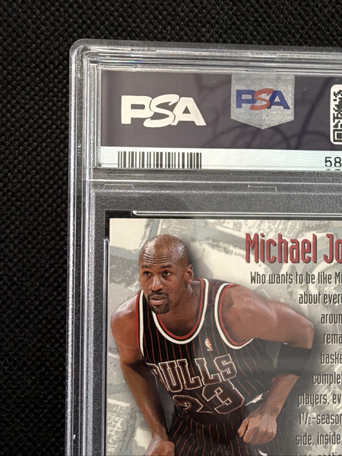 Michael Jordan 1995 Metal Nuts & Bolts #212 - PSA 6 - Nice Clean Slab view 18