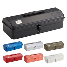 TOYO Steel Tool Box Y-350 Black Approx. 37cm W x 16cm D x 12cm H Made in