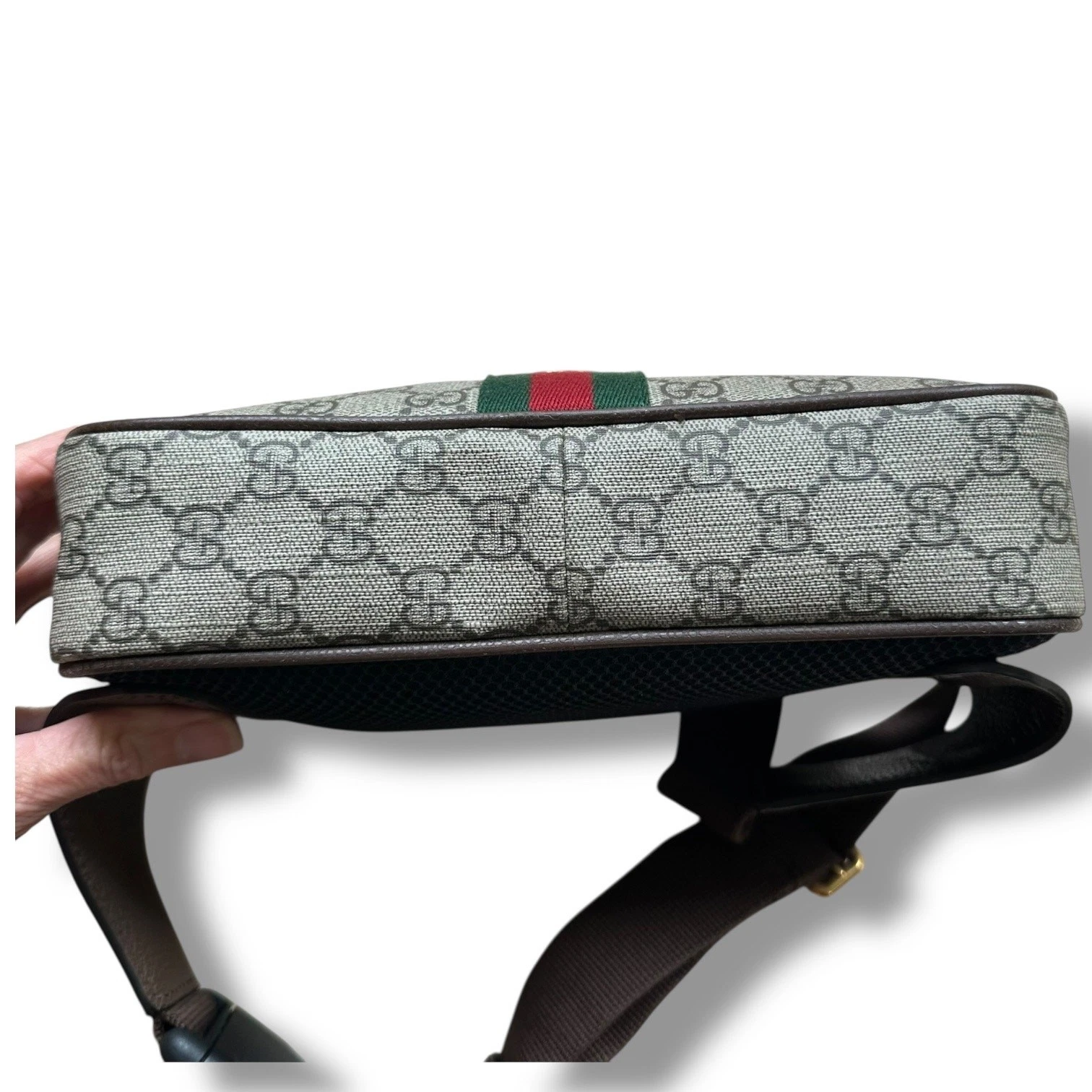 GUCCI OPHIDIA GG borsa da cintura GG Supreme marsupio in tela doppia G borsa petto 574796