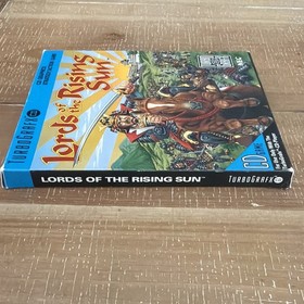 Lords of the Rising Sun CIB Turbografx 16 CD NEC DUO Complete With Box Extras