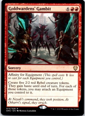 Goldwardens' Gambit Commander: Phyrexia: All Will Be One, 13 NM