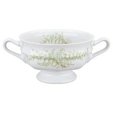 Suppentasse Gallo Galerie de Porcelaine Leonardo Fougere Sommerfarn