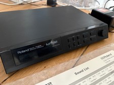 Roland MT-32 (MT32 like CM-32 SC-55) Vintage MIDI with sound list, tested OK!