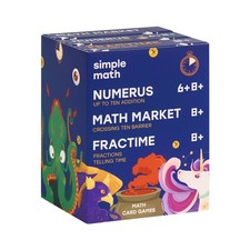 Math Card Games Bundle for Kids 6  8  3 Games Included  Fun  Education ...