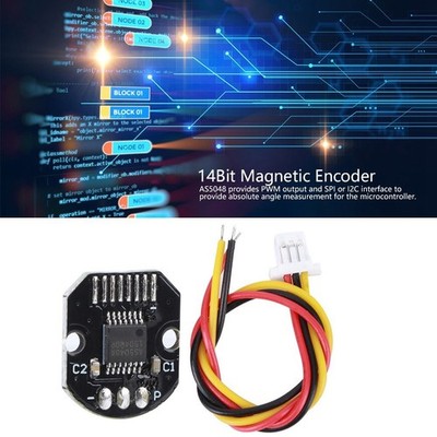 AS5048A Magnetic Encoder PWM SPI Interface 14 Bit for Brushless Motor
