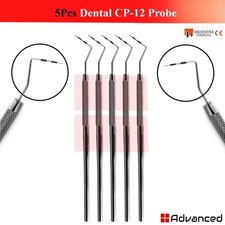 Set of 5 CP-12 Periodontal Probes Color Coded Dental Gum Diagnostic Probe