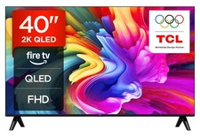 TCL 40SF560 UK 40 Full HD QLED Direct LED Smart TV with Fire TV Alexa Voice