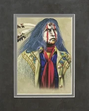 JD Challenger A Good Day to Die Dbl Matted Art Print fits a standard 8x10 frame