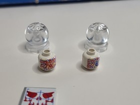 LEGO Alpha Team 4748 Ogel&rsquo;s Mountain Fortress Incomplete Parts w/ Box & Terrain