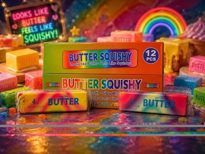 Butter Squishy 4 oz Salted butter (NOT REAL FOOD)