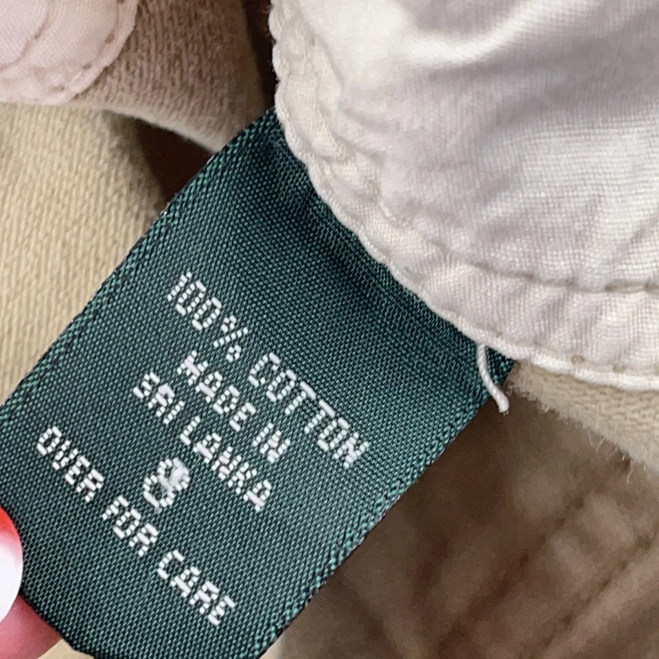 Vintage Y2K Abercrombie & Fitch Shorts Women 8 Brown Cargo Twill Military Army * - Image 4 of 4