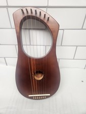Donner 7 String Lyre Harp with Spare String Set, with Carrying Case