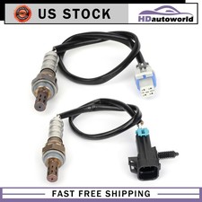 2pcs Upstream Downstream For 04-2007 Pontiac Grand Prix 3.8l O2 Oxygen Sensor